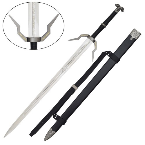 GERALT DI RIVIA'S SWORD THE WITCHER SERIES, Step into the legend — a Witcher-inspired ornamental sword with iconic design